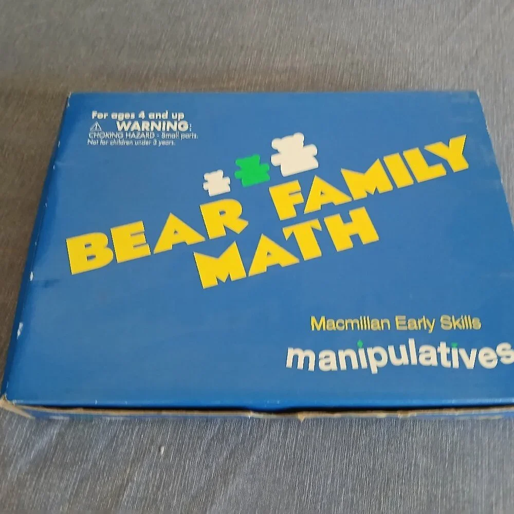 Macmillan Early Skills Manipulative Bear Family Math